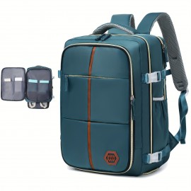 Multifunctional Travel Backpack, Airline-approved Laptop Schoolbag, Outdoor Sports Daypack With Shoes Compartment