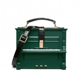 Piano Shaped Handbag, Acrylic Box Crossbody Bag, Creative Simulated Piano Bag For Cosplay, Party