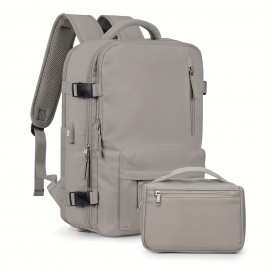 Gray Brown + Toiletry Bag